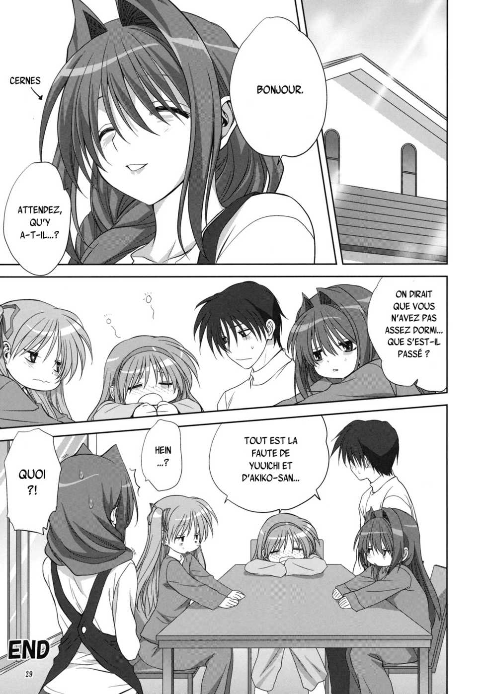 (C79) [Mitarashi Club (Mitarashi Kousei)] Akiko-san to Issho 7 (Kanon) [French] [Decensored] - Page 28