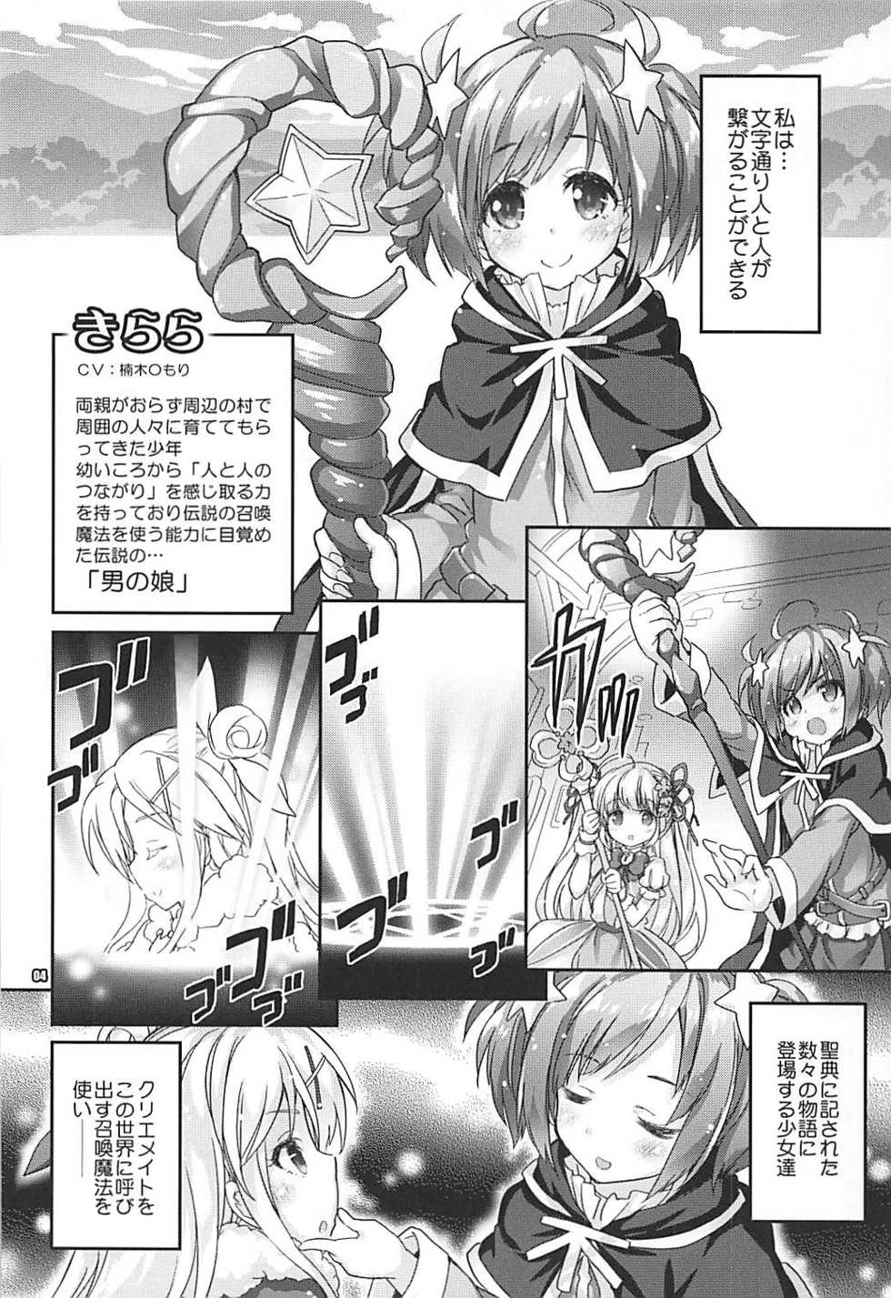 (COMIC1☆13) [Magic Private Eye (Mitsuki Mantarou)] Kirara Sector Zone (Kirara Fantasia) - Page 3