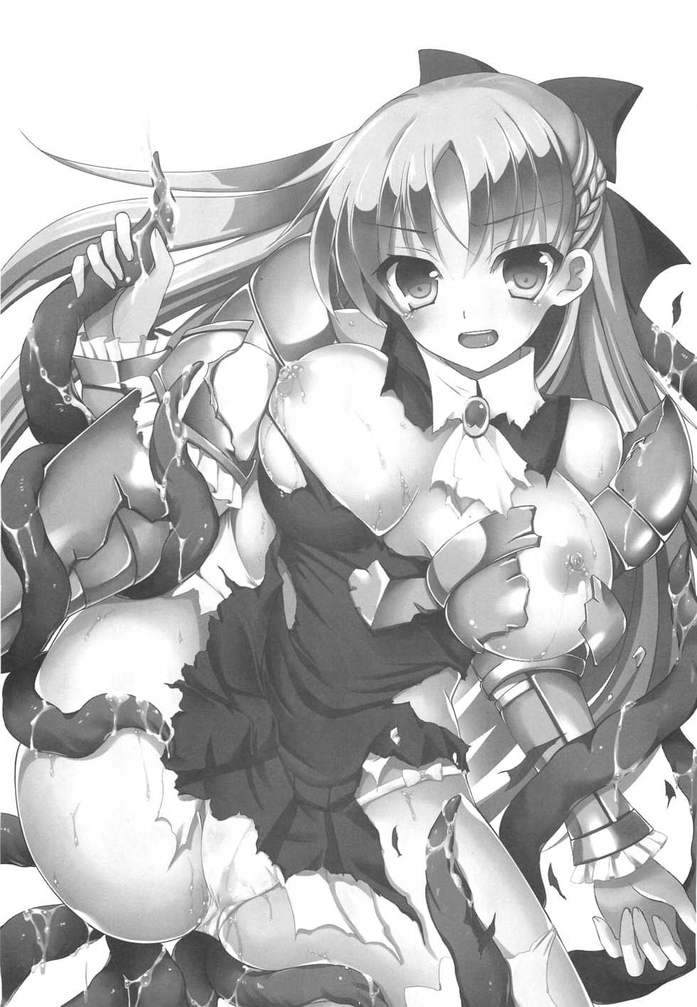 (C85) [Chococornet (Tenro Aya)] Hime Kishi ga Haiboku Shita Kekka - Page 2