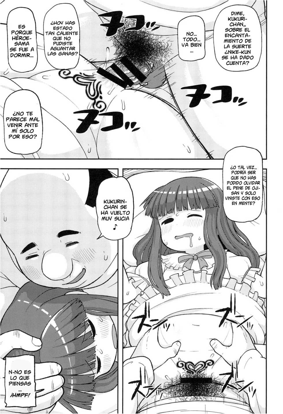 (C93) [Tekokids (Leonardo 16sei)] Gomen ne Yuusha-sama | I'm sorry Hero-sama (Mahoujin Guru Guru) [Spanish] [Lanerte] - Page 13