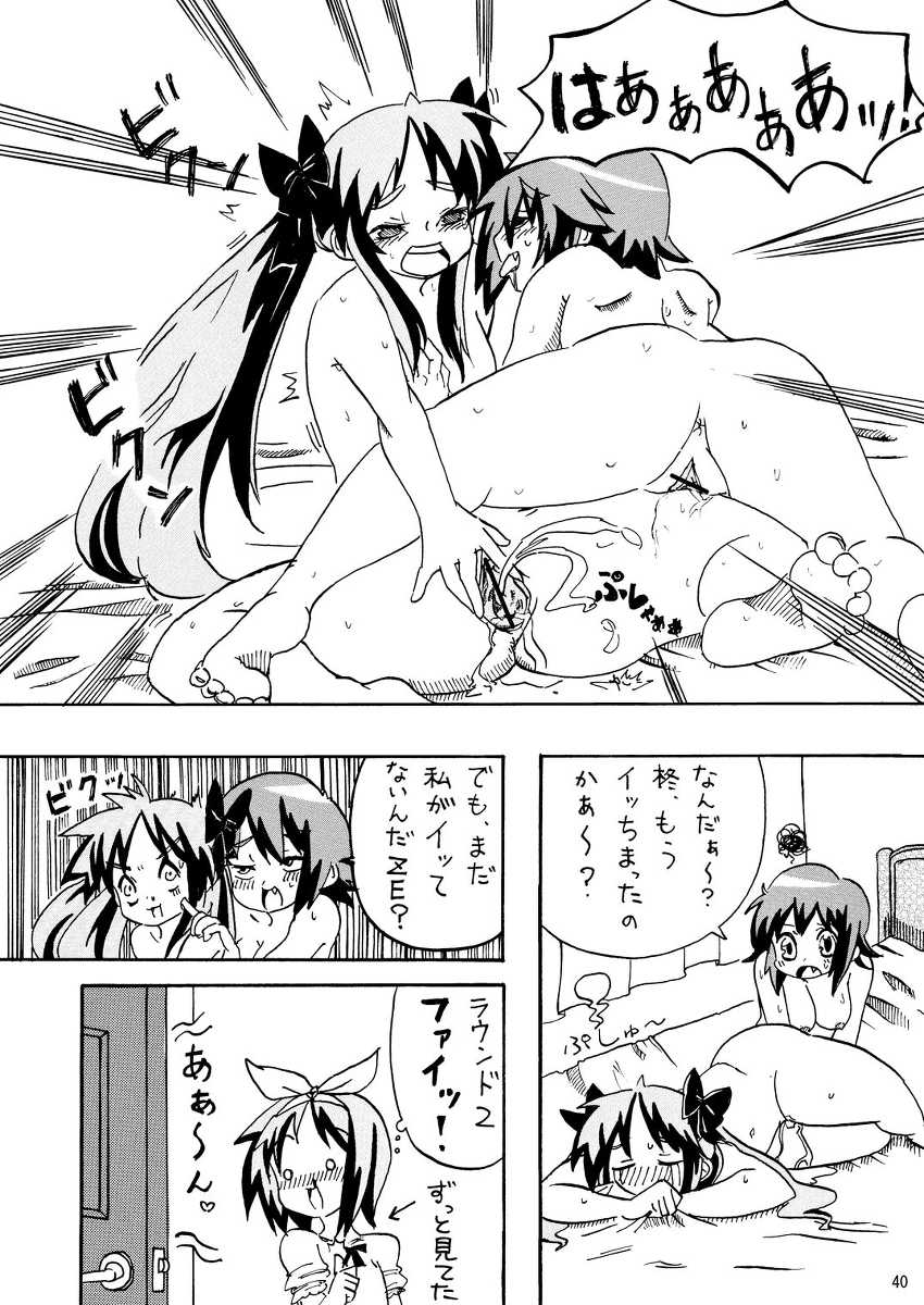 (Puniket 21) [Ruruna & Nimunimu, KuruMilk (Childa, Oinu Kenta, Passkey)] Daisuki, Misao (Lucky Star) - Page 40