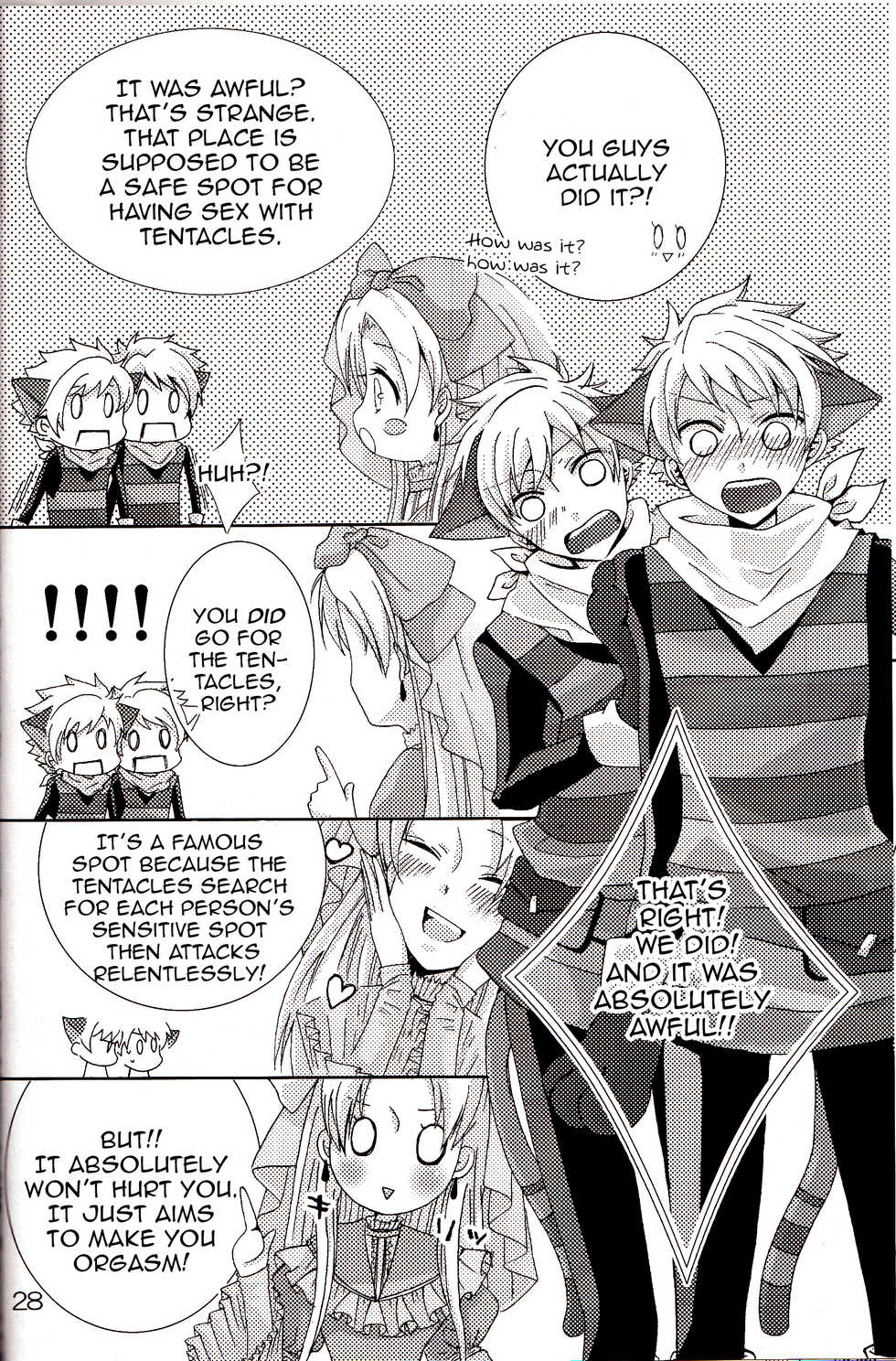 (C78) [Futago Beya (Kitayori Minami)] Shokushu | -Tentacles- Mew Mew Panic (Ouran High School Host Club) [English] [Zero Translations] - Page 26