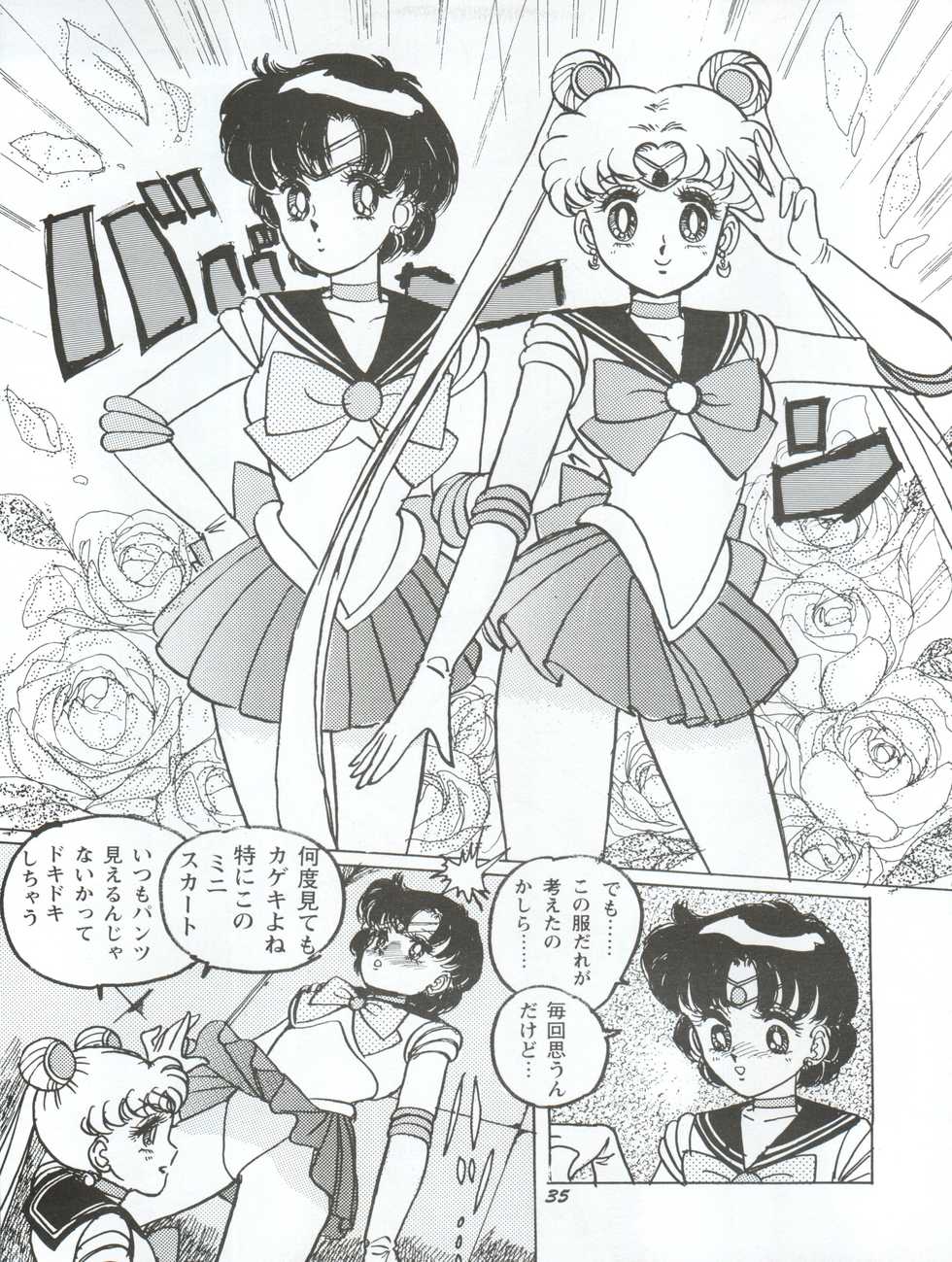 [Yagezawa Bunko (Yagezawa Tetsuyuki)] Usagi 14-sai (Bishoujo Senshi Sailor Moon) [1993-01-24] - Page 35
