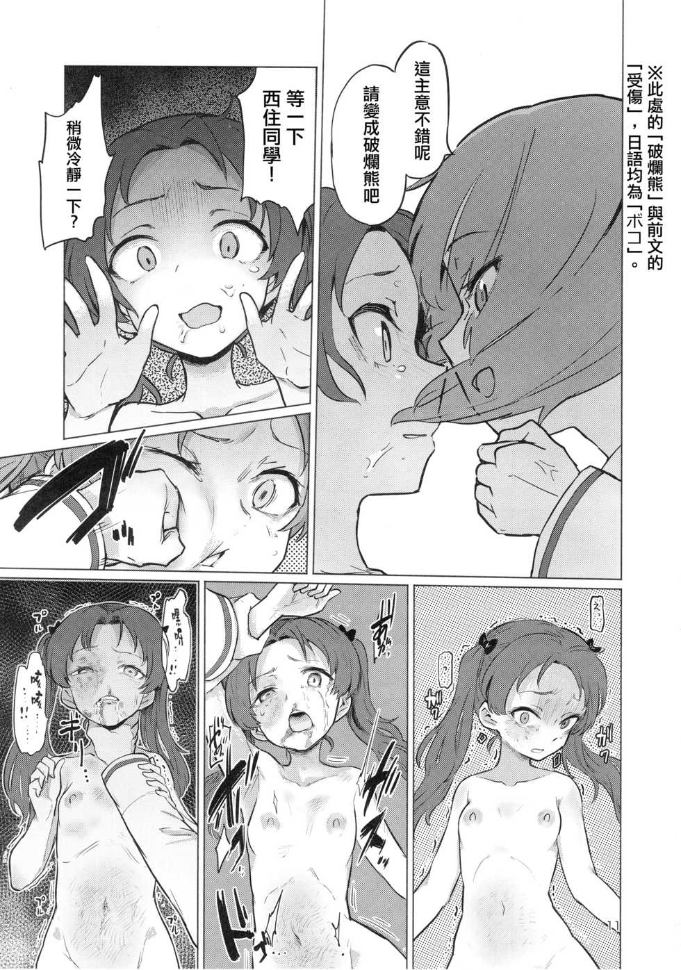 (Panzer Vor! 15) [Yakitate Jamaica (Aomushi)] Chinpo Yakuza Miporin (Girls und Panzer) [Chinese] [沒有漢化] - Page 11