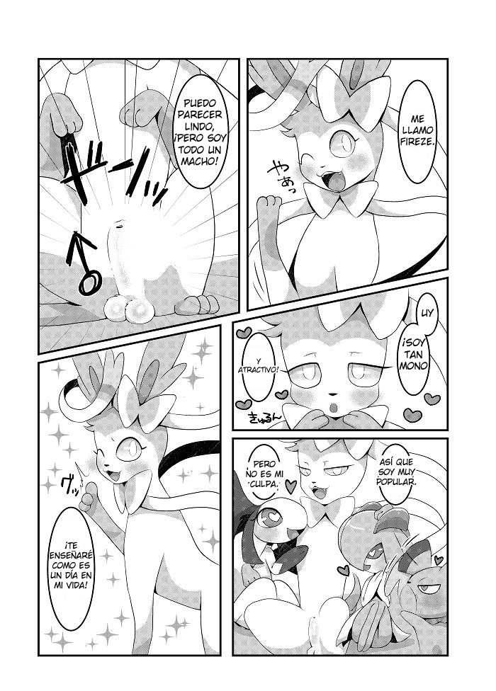 [Harugumo. (Kiriya)] Yarichinphia no Aku Type Viking! | ¡El loco y sexy buffet tipo-siniestro de Sylveon! (Pokémon) [Spanish] [Lookmeandnotouchme] [Digital] - Page 3