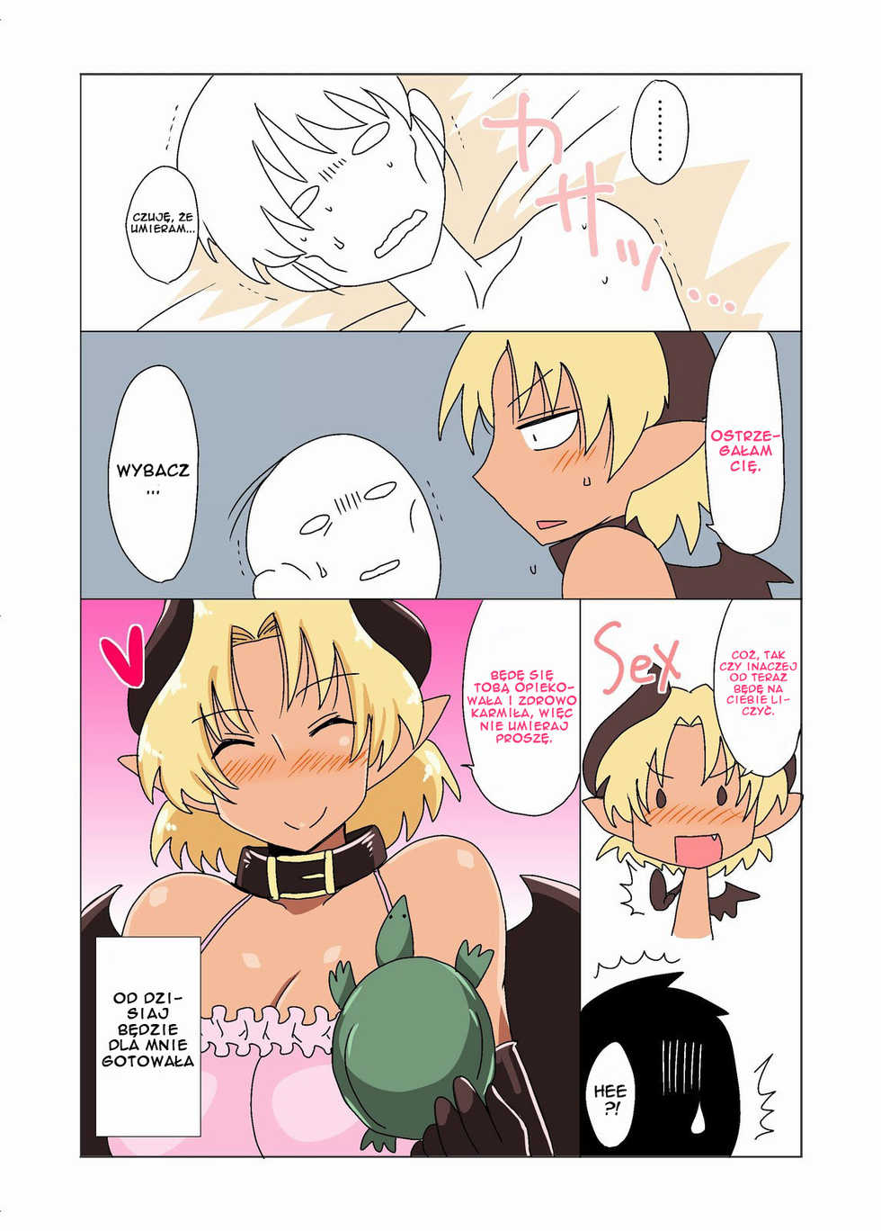 [Hroz] Kasshoku Namaiki Succubus no Isourou. | Audacious Freeloading Succubus. [Polish] [X-Bash] [Digital] - Page 13