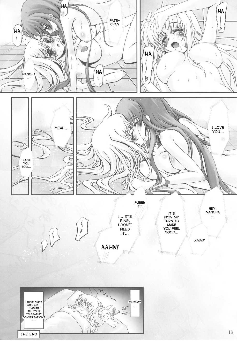 (C80) [Utanone Dou (Various)] Magical Party (Mahou Shoujo Lyrical Nanoha) [English] [desudesu] - Page 16