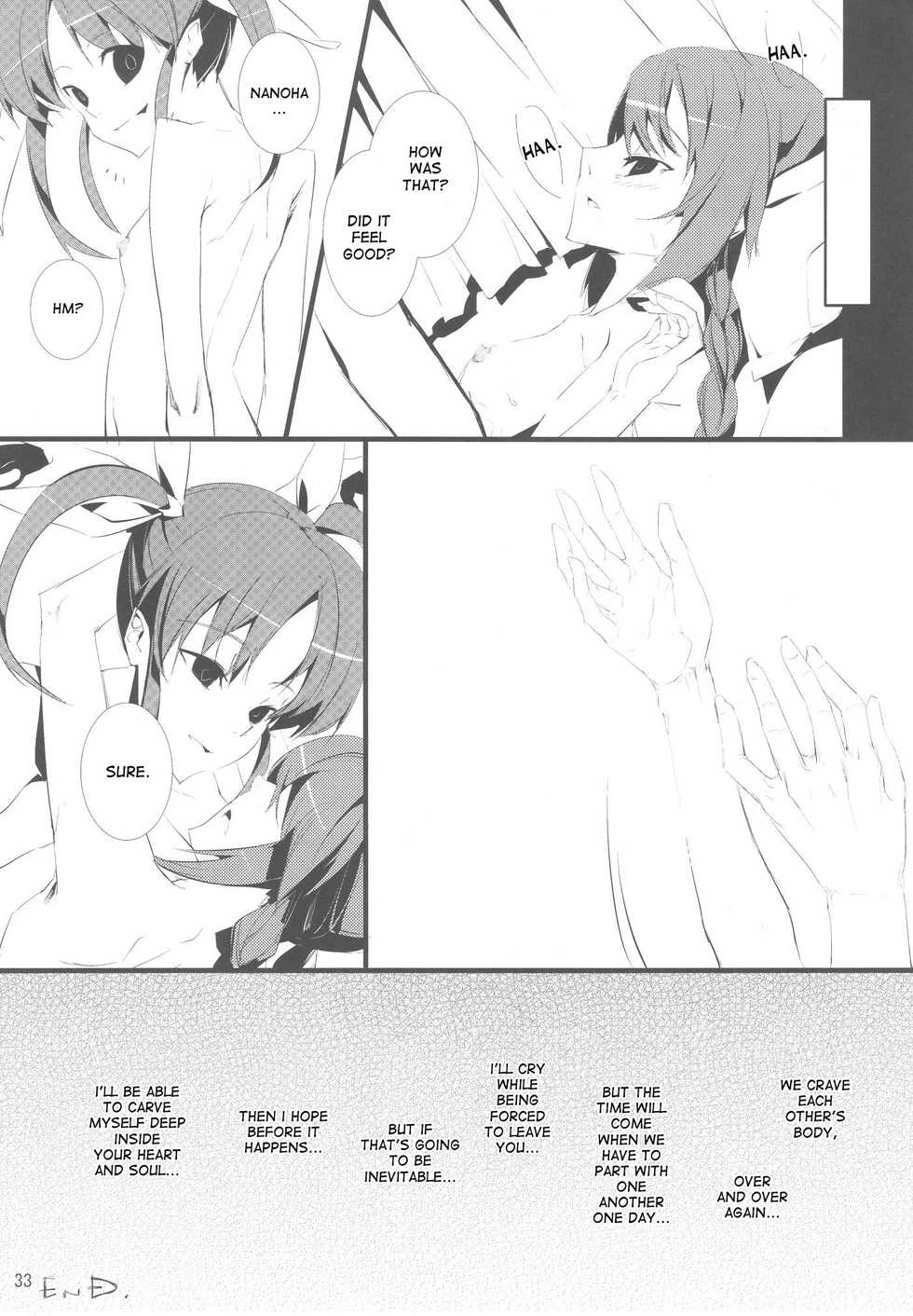 (C80) [Utanone Dou (Various)] Magical Party (Mahou Shoujo Lyrical Nanoha) [English] [desudesu] - Page 33