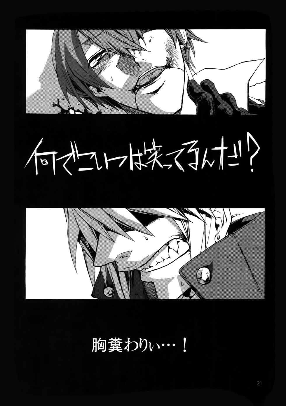 (HaruCC19) [Ryukotsu (Rokusuke)] RE_GREEN (BLAZBLUE) - Page 20