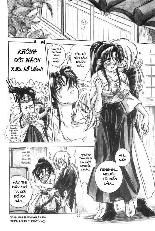 (CR33) [Yamaguchirou (Yamaguchi Shinji)] TABOO III (Rurouni Kenshin) [Vietnamese Tiếng Việt] [NTR Victory Team] - Page 27