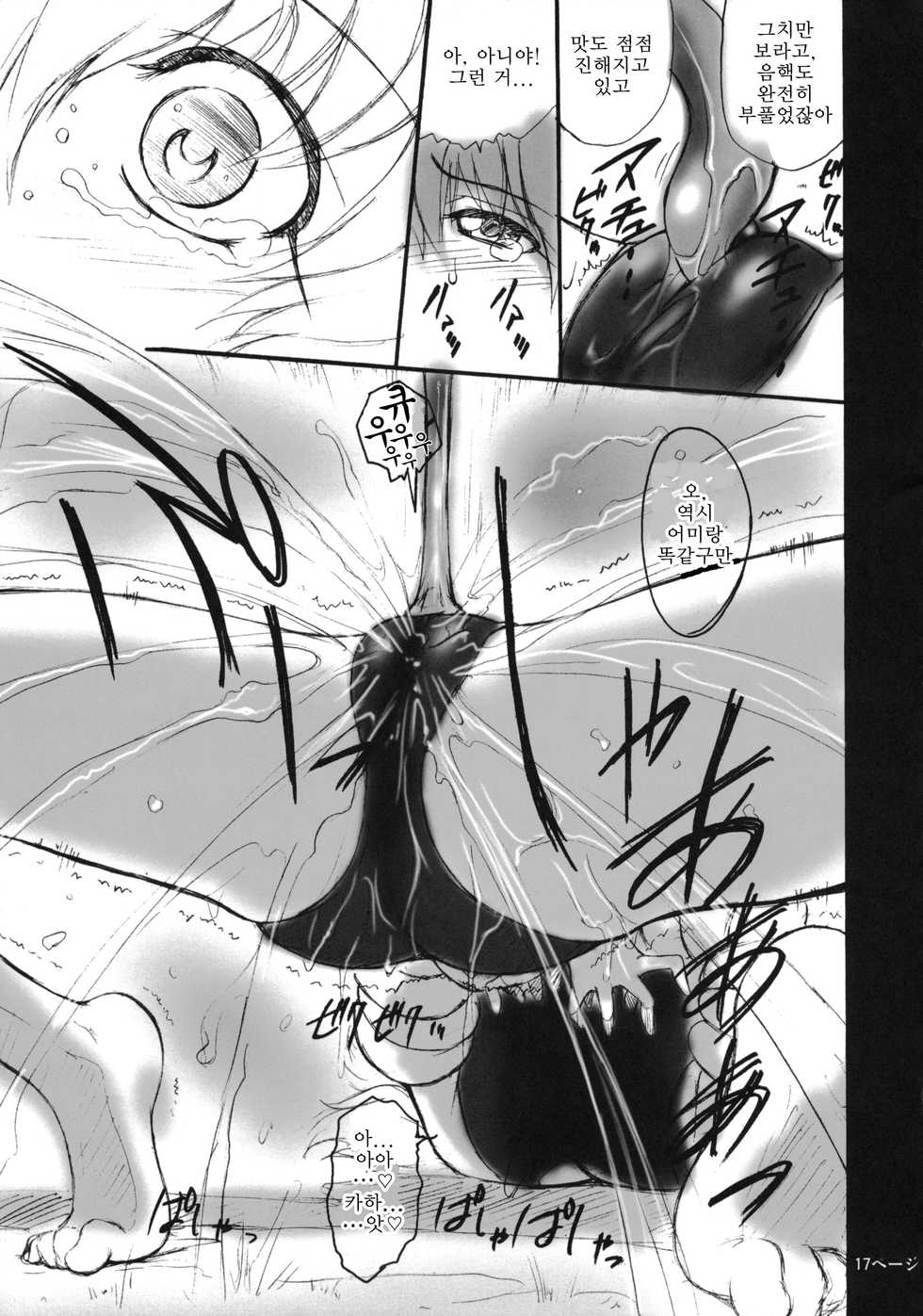 (C68) [Kokonokiya (Kokonoki Nao)] Pokopen no Nagai Gogo | 퍼렁별의 기나긴 오후 (Keroro Gunsou) [Korean] - Page 16