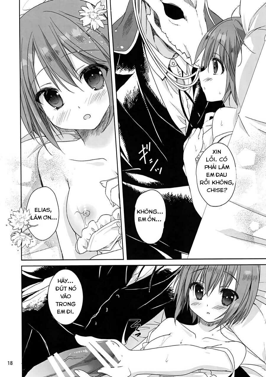 (C93) [KOKIKKO (Sesena Yau)] Yoru no Aishishi | Beloved Child of the Night (Mahoutsukai no Yome) [Vietnamese Tiếng Việt] [Team Zentsu] - Page 17