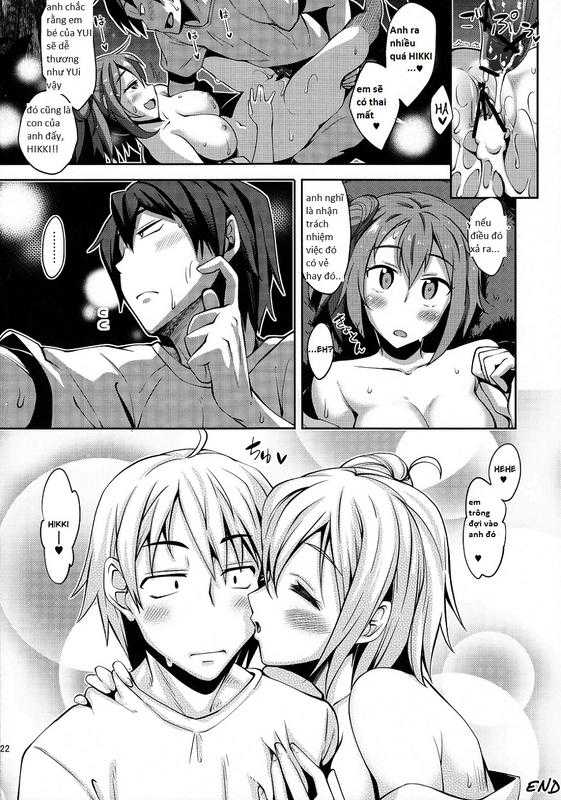 (C84) [Petapan (Akino Sora)] Yahari Yuigahama Yui wa Kawaii. (Yahari Ore no Seishun Love Come wa Machigatteiru.) [Vietnamese Tiếng Việt] [capsunle] - Page 18