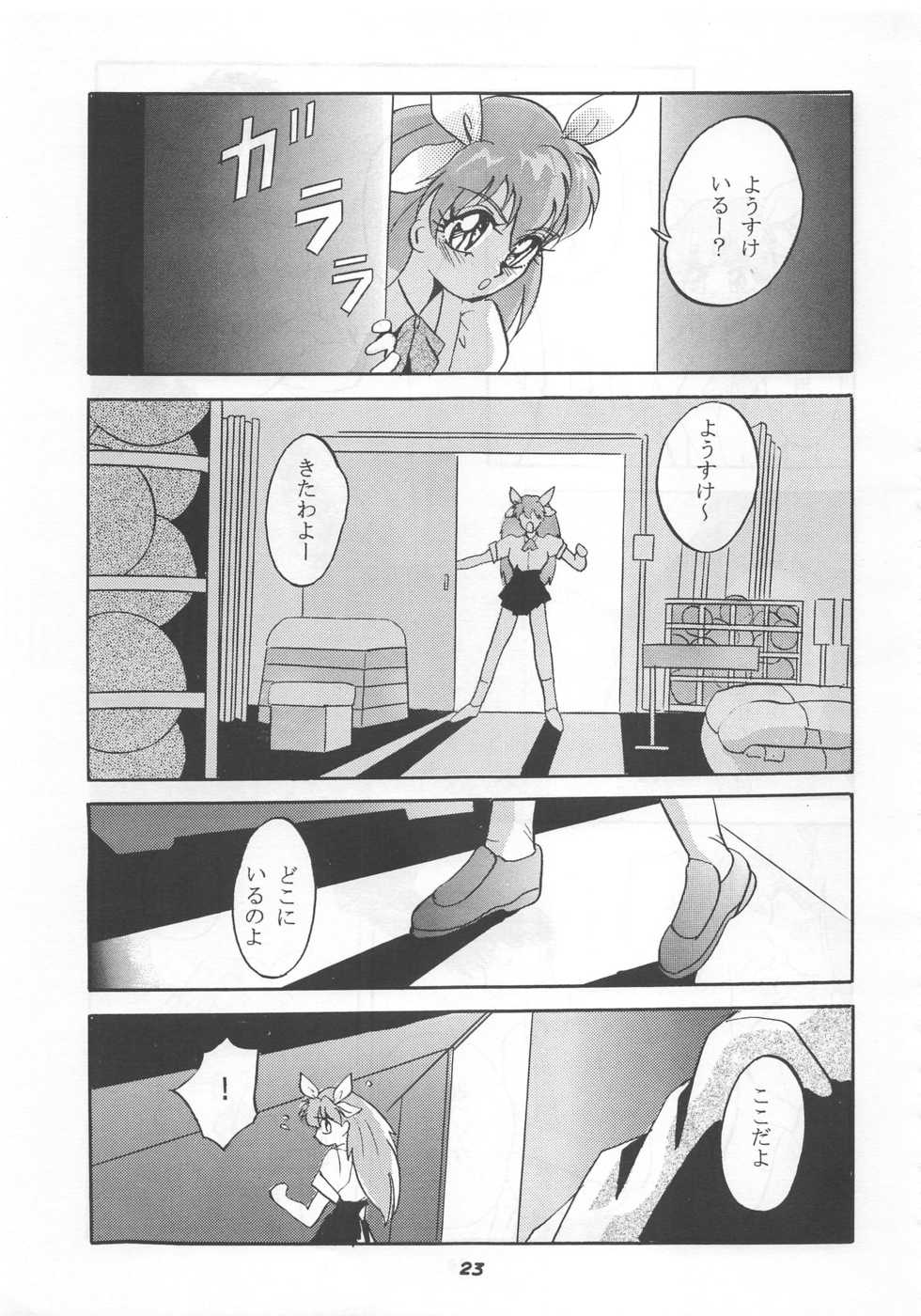 (C48) [Studio BIG-X (Arino Hiroshi)] MOUSOU THEATER 5 (Macross 7, Wedding Peach, Tenchi Muyo) - Page 23