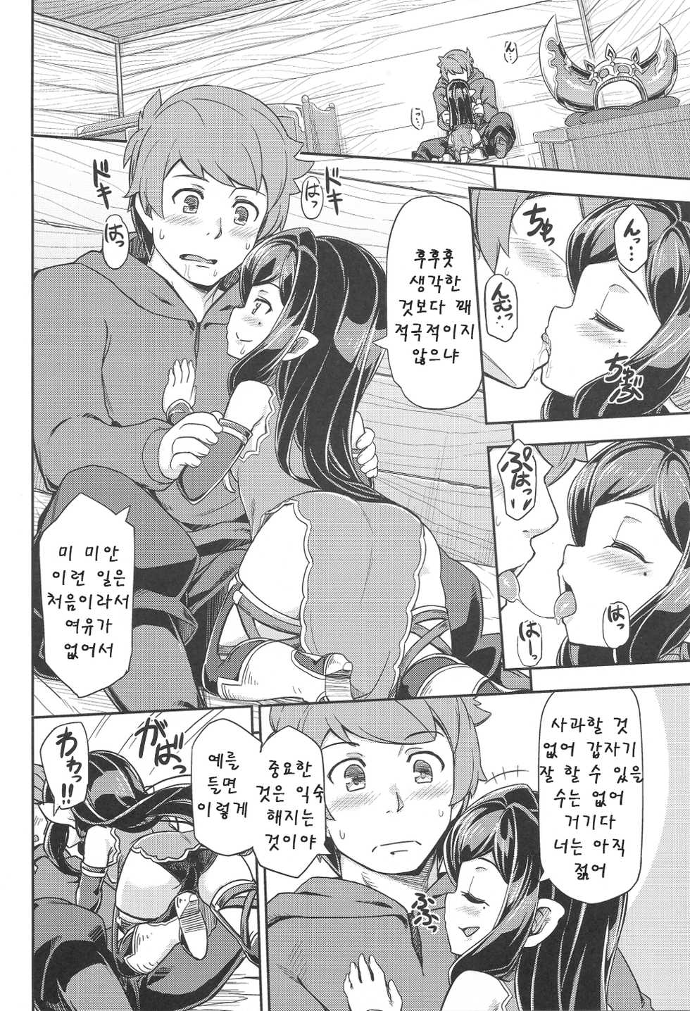(C91) [SECREDER (Jingai Modoki)] Atarashii Fate Episode ga Arimasu! 2 (Granblue Fantasy) [Korean] - Page 7