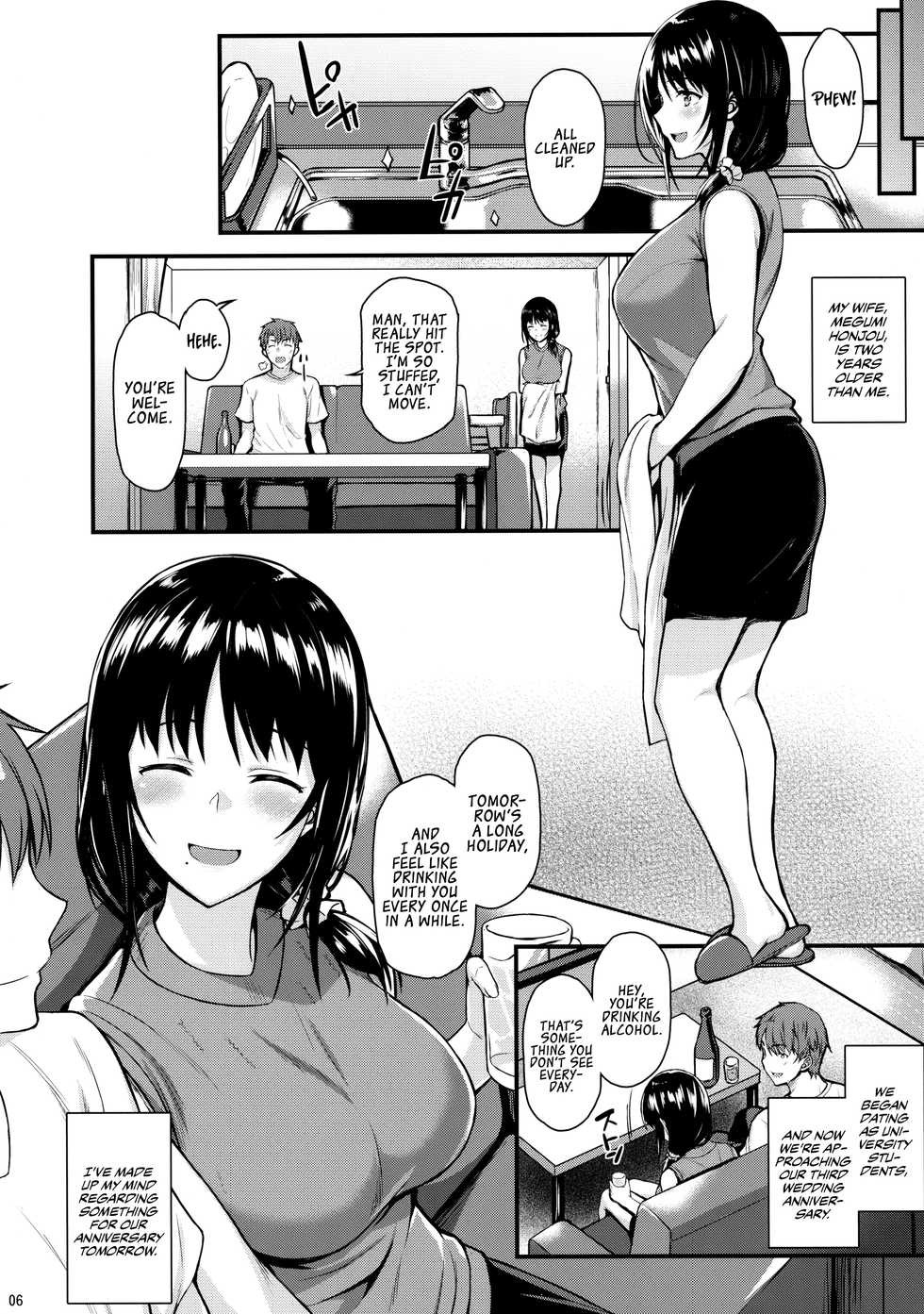 (COMIC1☆13) [Tonpuuratei (Saemon)] Megumi-san to Kozukuri Ecchi | Babymaking Sex with Megumi [English] [Team Koinaka] - Page 5