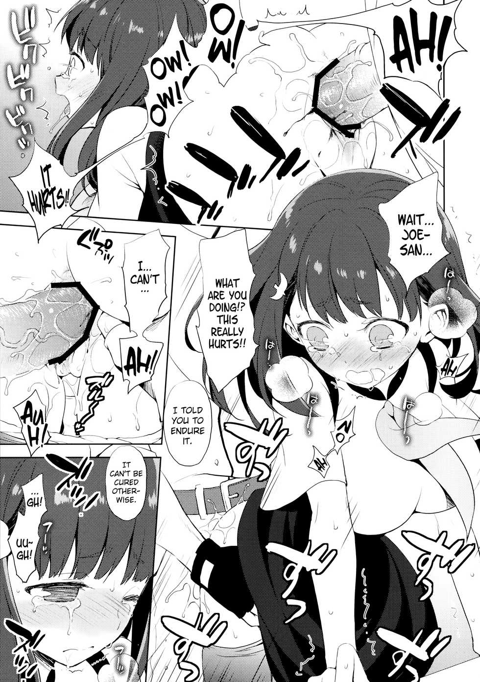 (C84) [Aa Aishiteru (Taishow Tanaka)] Hajimete Utsuutsu (Gatchaman Crowds) [English] [EHCOVE] - Page 10