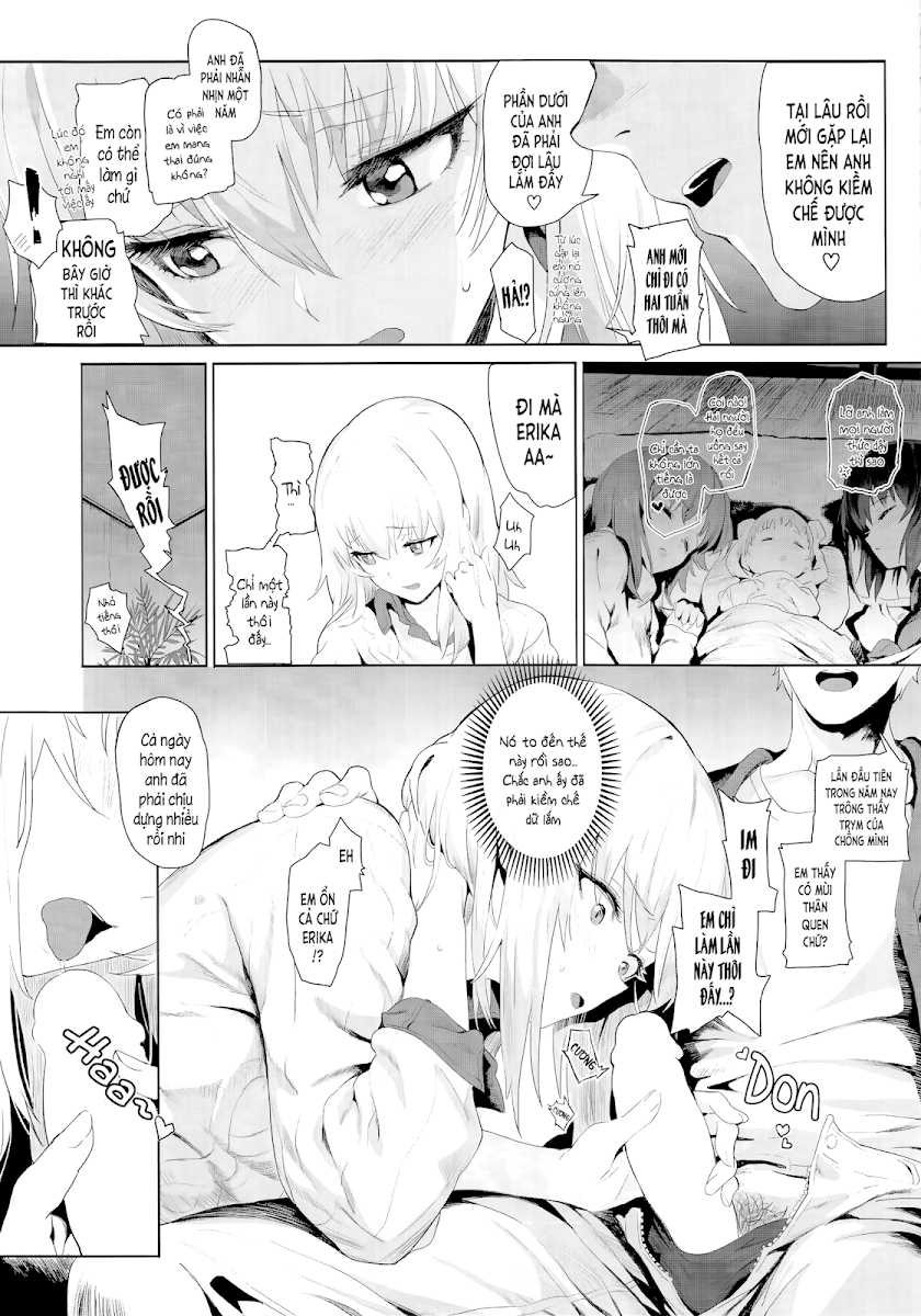 (C92) [SHIOHAMA (Hankotsu MAX)] ERIKA (Girls und Panzer) [Vietnamese Tiếng Việt] [Demon Victory Team] - Page 15