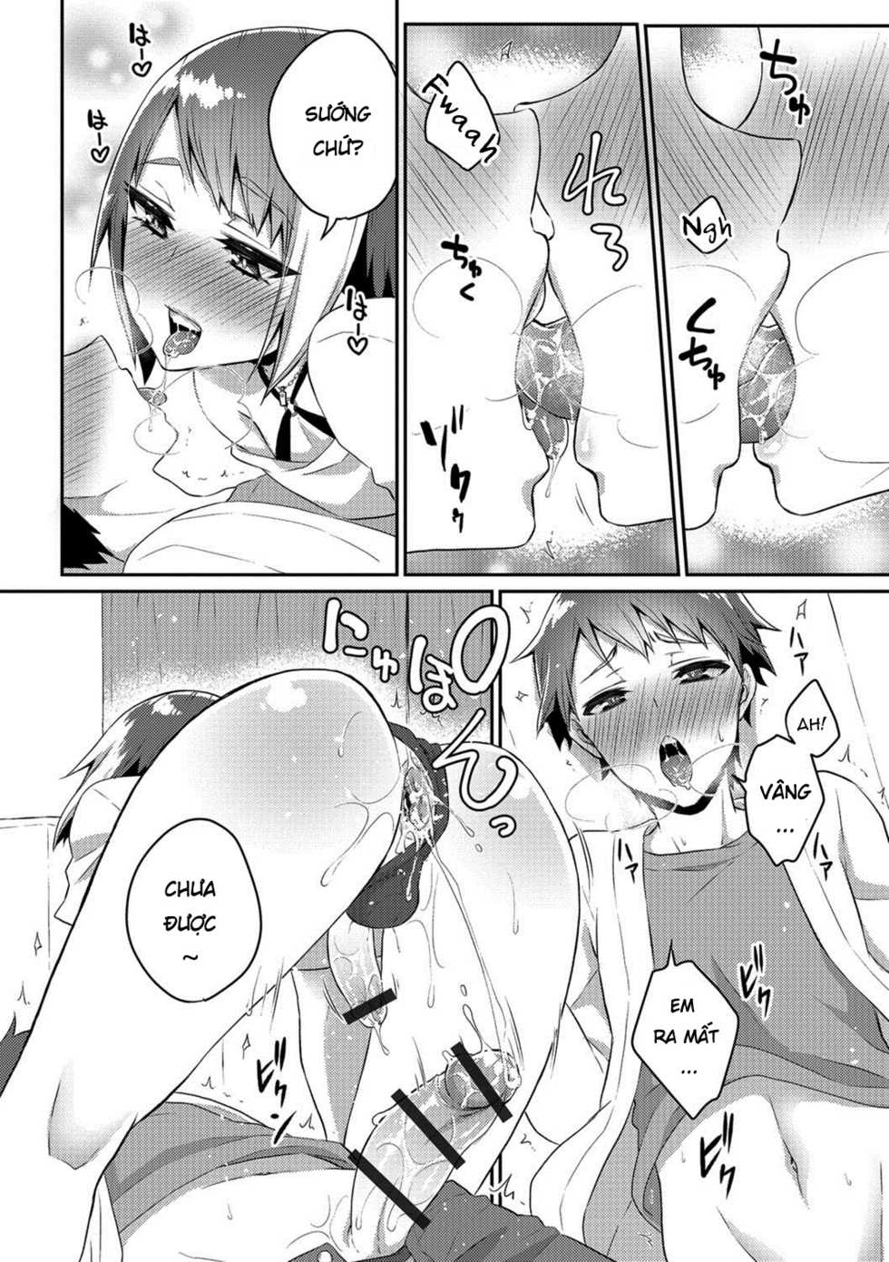 [Binto] Nii-chan wa Bitch Gal (Gekkan Web Otoko no Ko-llection! S Vol. 26) [Vietnamese Tiếng Việt] [Shinto] [Digital] - Page 10