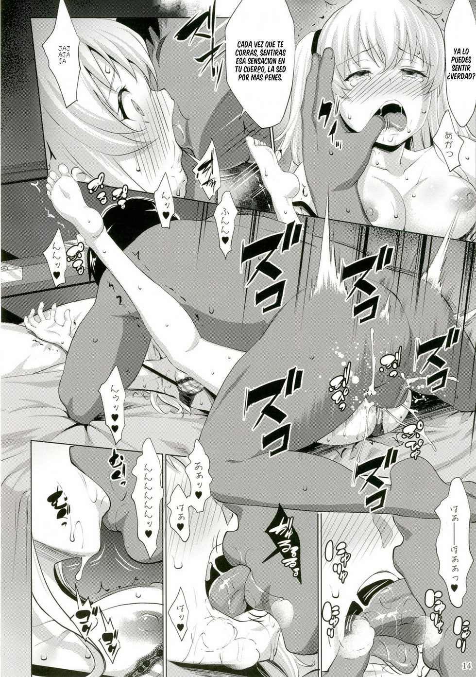 (C88) [Nanatsu no Kagiana (Nanakagi Satoshi)] Defective (Charlotte) [Spanish] [cywdt.group] - Page 14