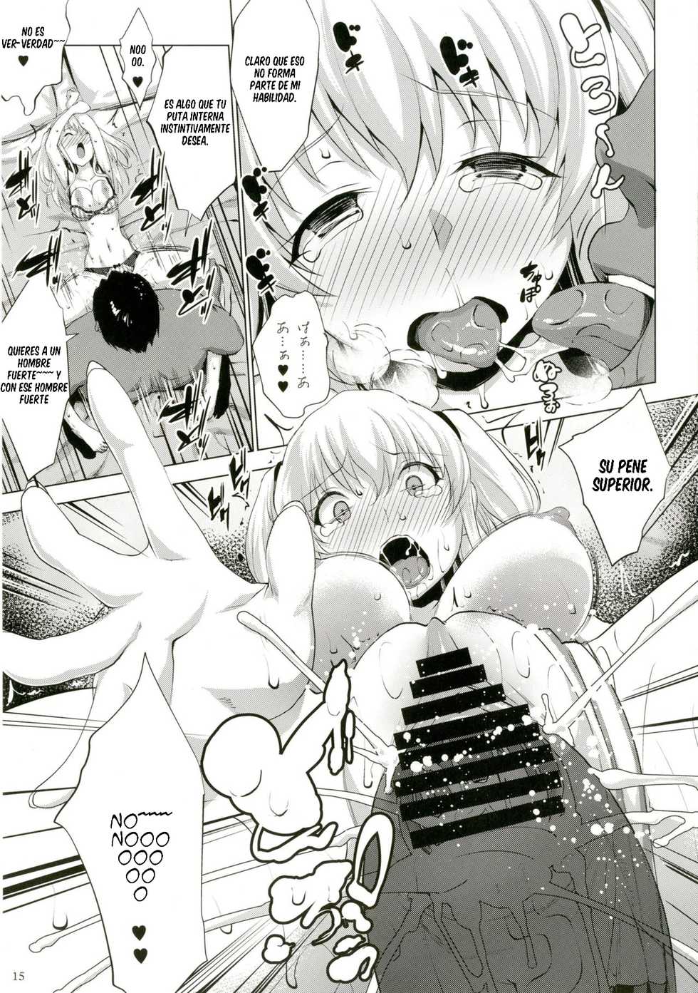 (C88) [Nanatsu no Kagiana (Nanakagi Satoshi)] Defective (Charlotte) [Spanish] [cywdt.group] - Page 15