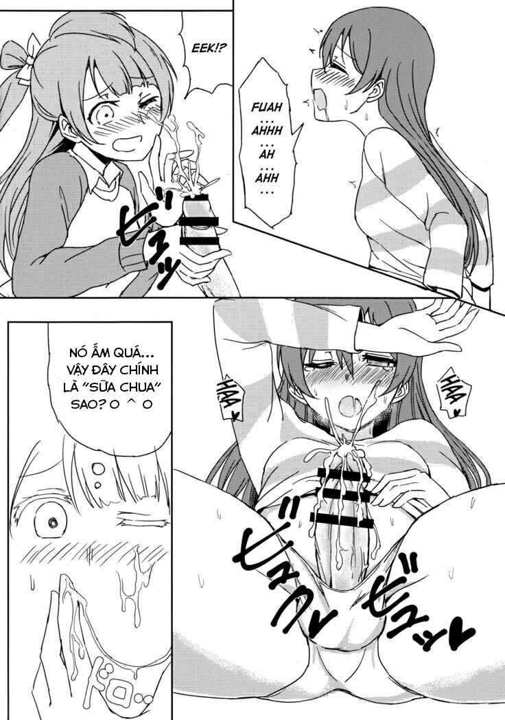 (C89) [Lipterrible (9chibiru)] Chick ToGetHer! (Love Live!) [Vietnamese Tiếng Việt] [Team Zentsu] - Page 13