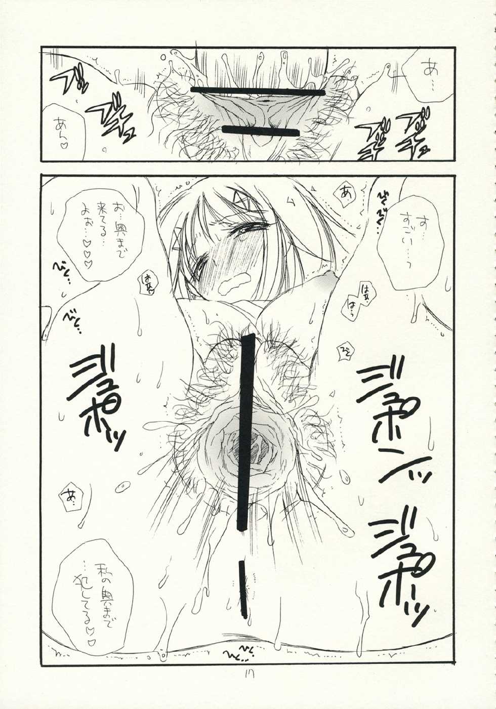 (C70) [Tenkaichi Baby's (BENNY'S, Inomoto Rikako)] Kimi Kichu (KiMiKiSS) - Page 16