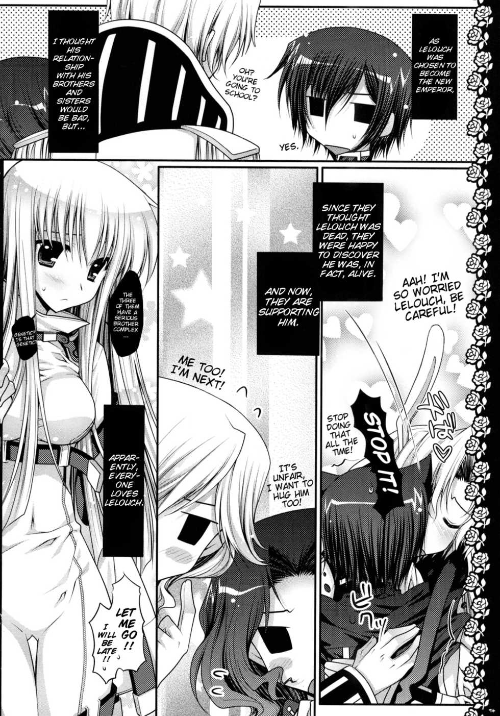 (C75) [PINK (Araiguma)] Watashi-tachi, Kekkon Shimashita | We got married (Code Geass) [English] [Marie] - Page 13