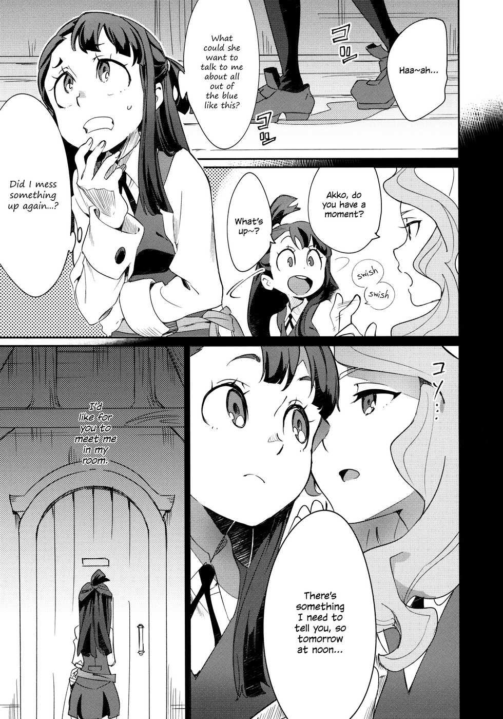 (C92) [Daichibokujou (Makiba)] xxx (Little witch Academia) [English] [Decensored] - Page 5