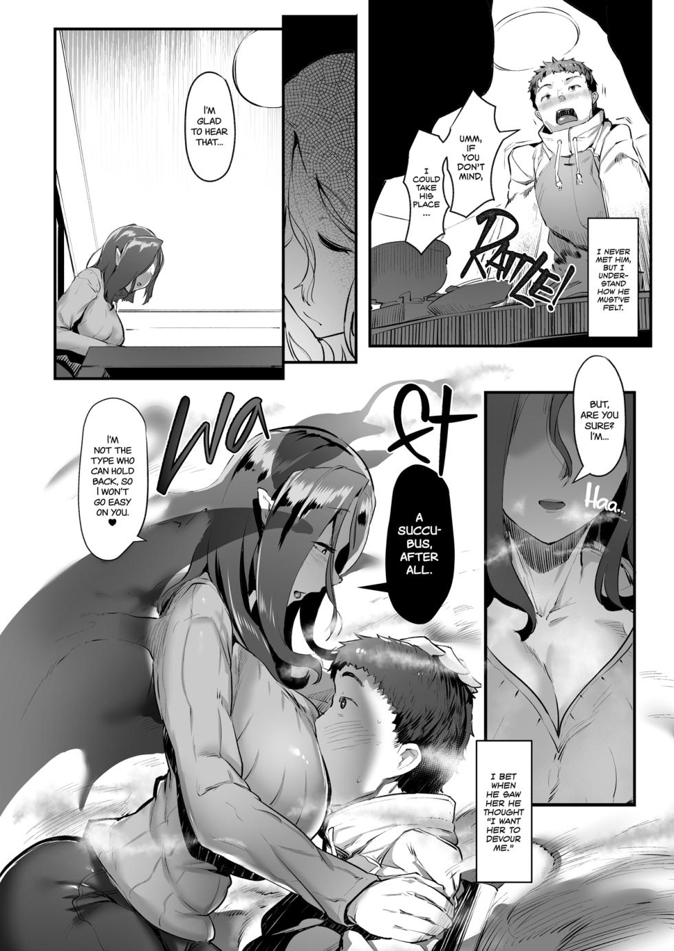 [AHOBAKA (aho)] Succubus Miboujin Hirusagari no Himitsu | Succubus Widow's Afternoon Secret [English] [2d-market.com] [Decensored] [Digital] - Page 10