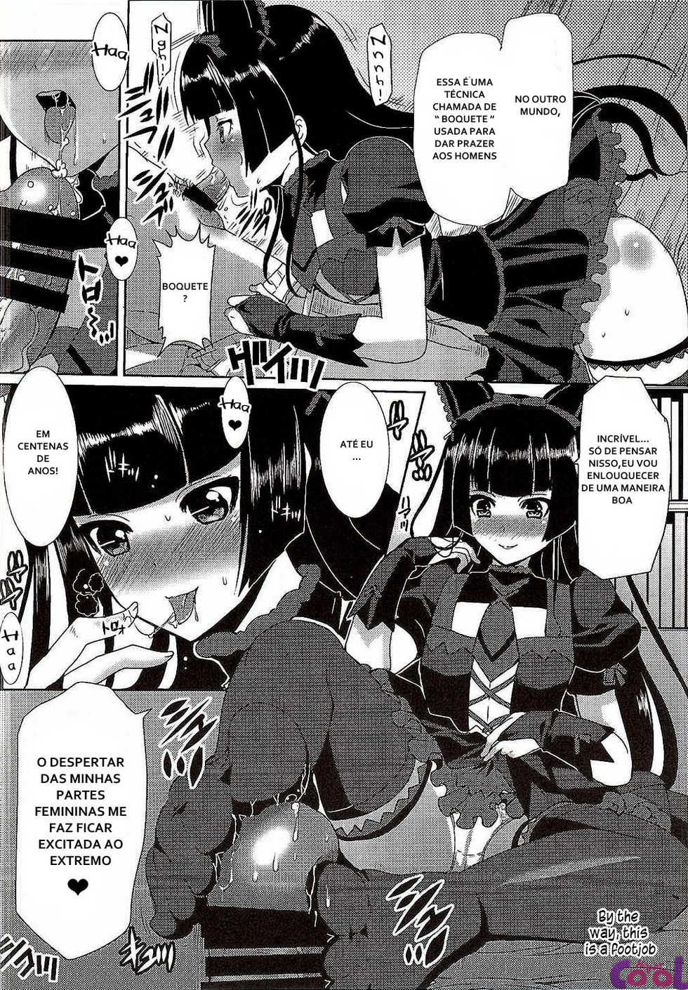 (SC2015 Autumn) [Neko to Hato (Hatoya Mameshichi)] GATE of Harem (Gate: Jieitai Kano Chi nite, Kaku Tatakaeri) [Portuguese-BR] {Hiper.cooL} - Page 9