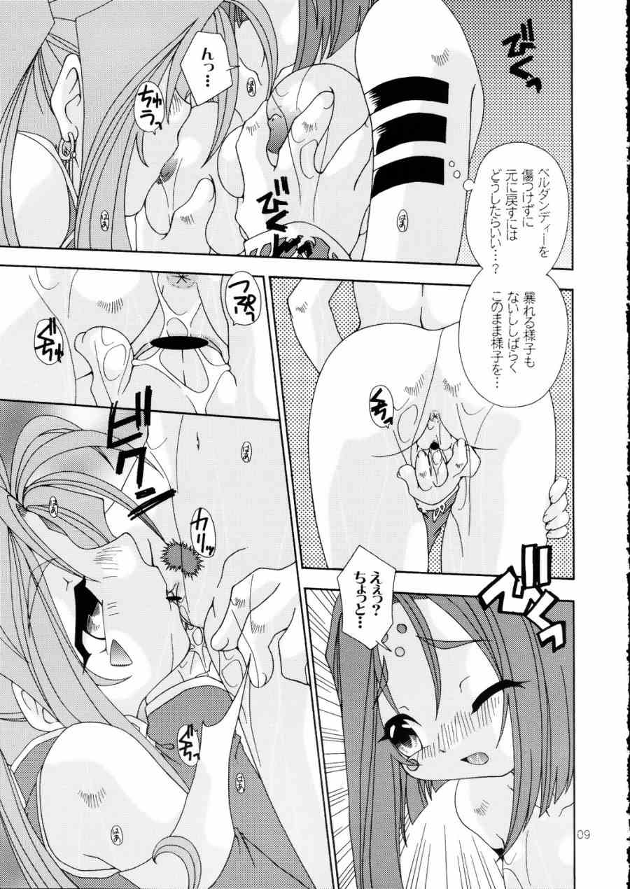 [Uchoten (Toudou Fumika, Horo Makoto)] BellLin no Akai Ame (Ah! My Goddess) - Page 8