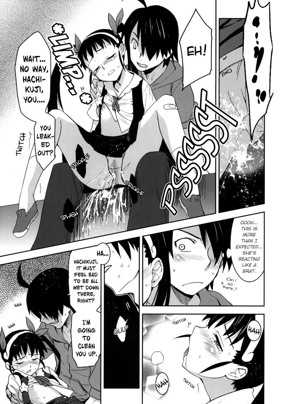 (C77) [Jingai Makyou (Inue Shinsuke)] Mayoi Kondara | Mayoi Roller (Bakemonogatari) [English] [EHCOVE] - Page 10