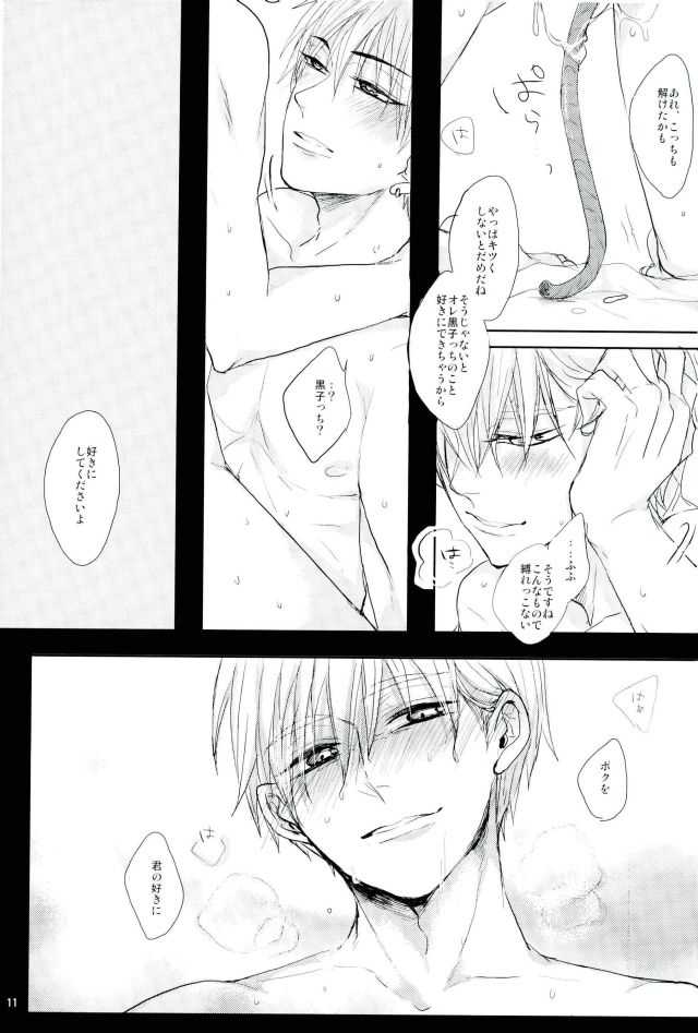 (C87) [biryuushi (Taberu)] Shibararetai-kei Danshi Kuroko Tetsuya (Kuroko no Basuke) - Page 10