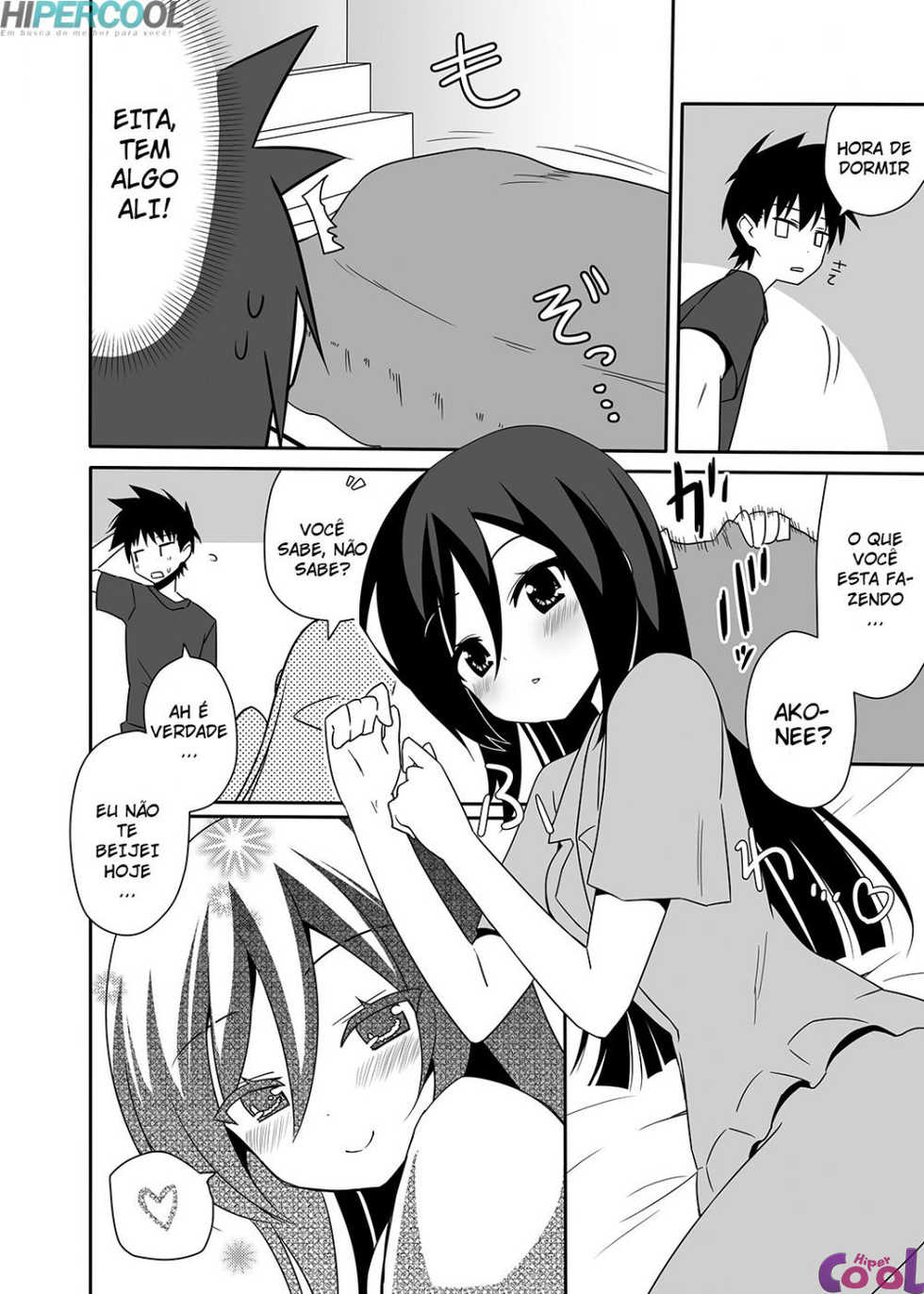 [7cm (Nase)] Ako-nee to Issen o Koeta Hi. | The day I went over the line with Ako-nee (Kiss x Sis) [Portuguese-BR] [Hiper.cooL] [Digital] - Page 5