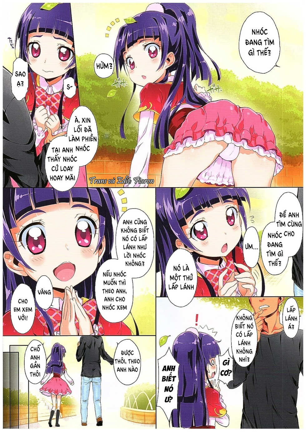 (COMIC1☆10) [Furaipan Daimaou (Chouchin Ankou)] Okusuri Tsukai Precure! (Mahou Tsukai PreCure!) [Vietnamese Tiếng Việt] [Sexual Paradise] - Page 2