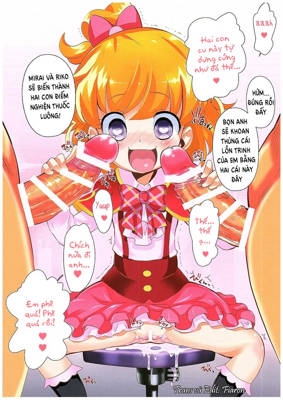 (COMIC1☆10) [Furaipan Daimaou (Chouchin Ankou)] Okusuri Tsukai Precure! (Mahou Tsukai PreCure!) [Vietnamese Tiếng Việt] [Sexual Paradise] - Page 6