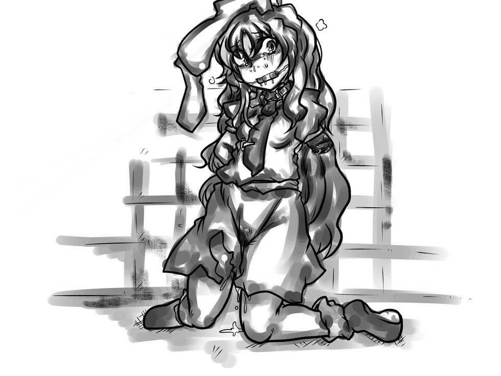 [Orange Manbou] Hito wa Udonge ni Dore Kurai Hidoi koto ga Dekiru no ka Ippaku Futsuka (Touhou Project) - Page 10