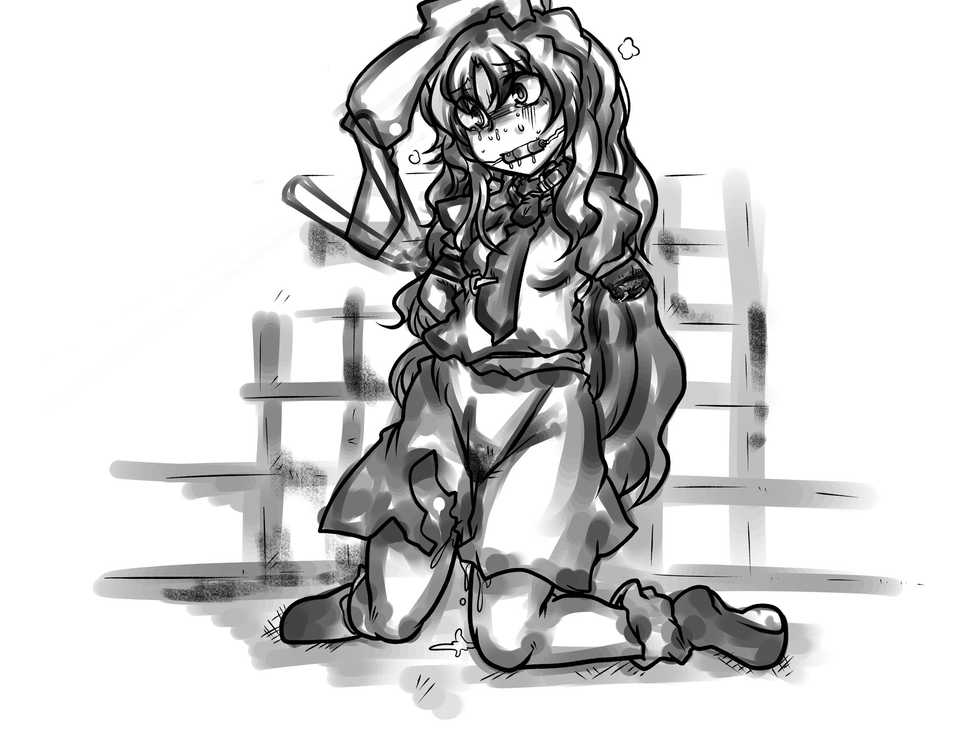 [Orange Manbou] Hito wa Udonge ni Dore Kurai Hidoi koto ga Dekiru no ka Ippaku Futsuka (Touhou Project) - Page 12