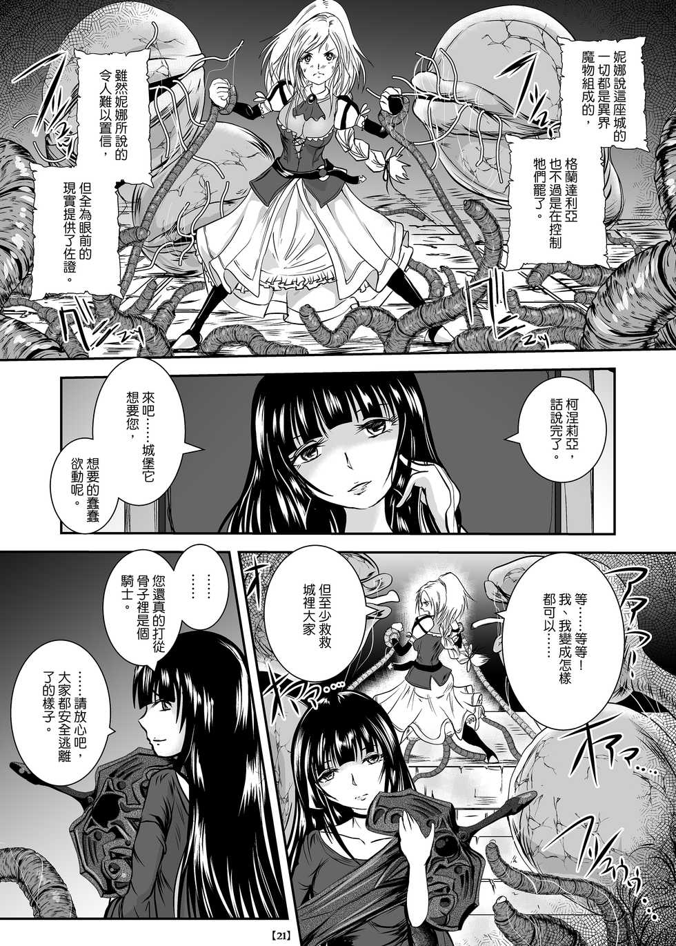 [Erotic Fantasy Larvaturs (Takaishi Fuu)] Marunomijo no Himekishi | 完全吞噬城堡之公主騎士 [Chinese] [Digital] - Page 24