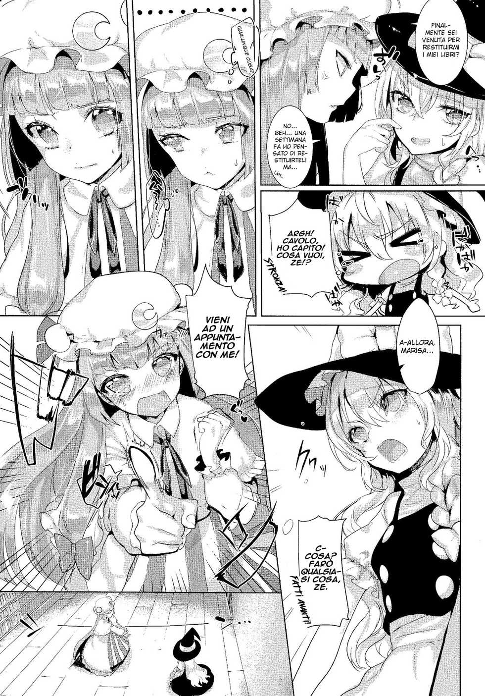 (Reitaisai 11) [Gasshuukoku Netamekoru (Nekometaru)] Soredemo Marisa ga Suki (Touhou Project) [Italian] {Hentai Fantasy} - Page 5