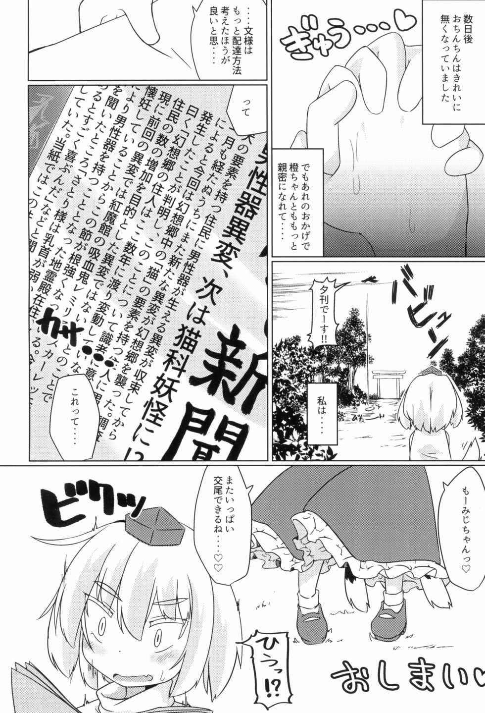 (C93) [Mofu Shippo Lab (Subaru.)] Wanko no Tadashii Shitsuke Kata (Touhou Project) - Page 28