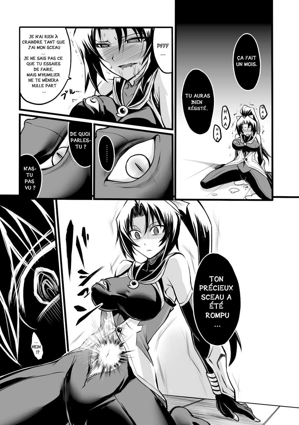 [Segami Daisuke] Taima Senshi Rin | Rin chasseuse de démon (2D Comic Magazine Kanzen Chakui no Mama Okasare Tsuzukeru Onna-tachi Vol. 1) [French] [O-S] [Digital] - Page 11