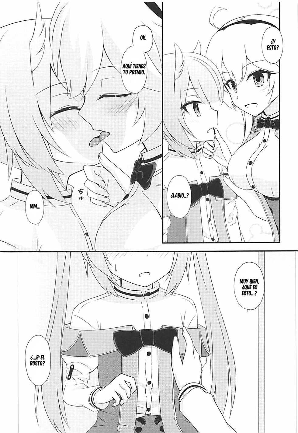 (COMIC1☆13) [Poire Mousse (Nashiki Noi)] Study Time (Toji no Miko) [Spanish] [cywdt.group] - Page 6