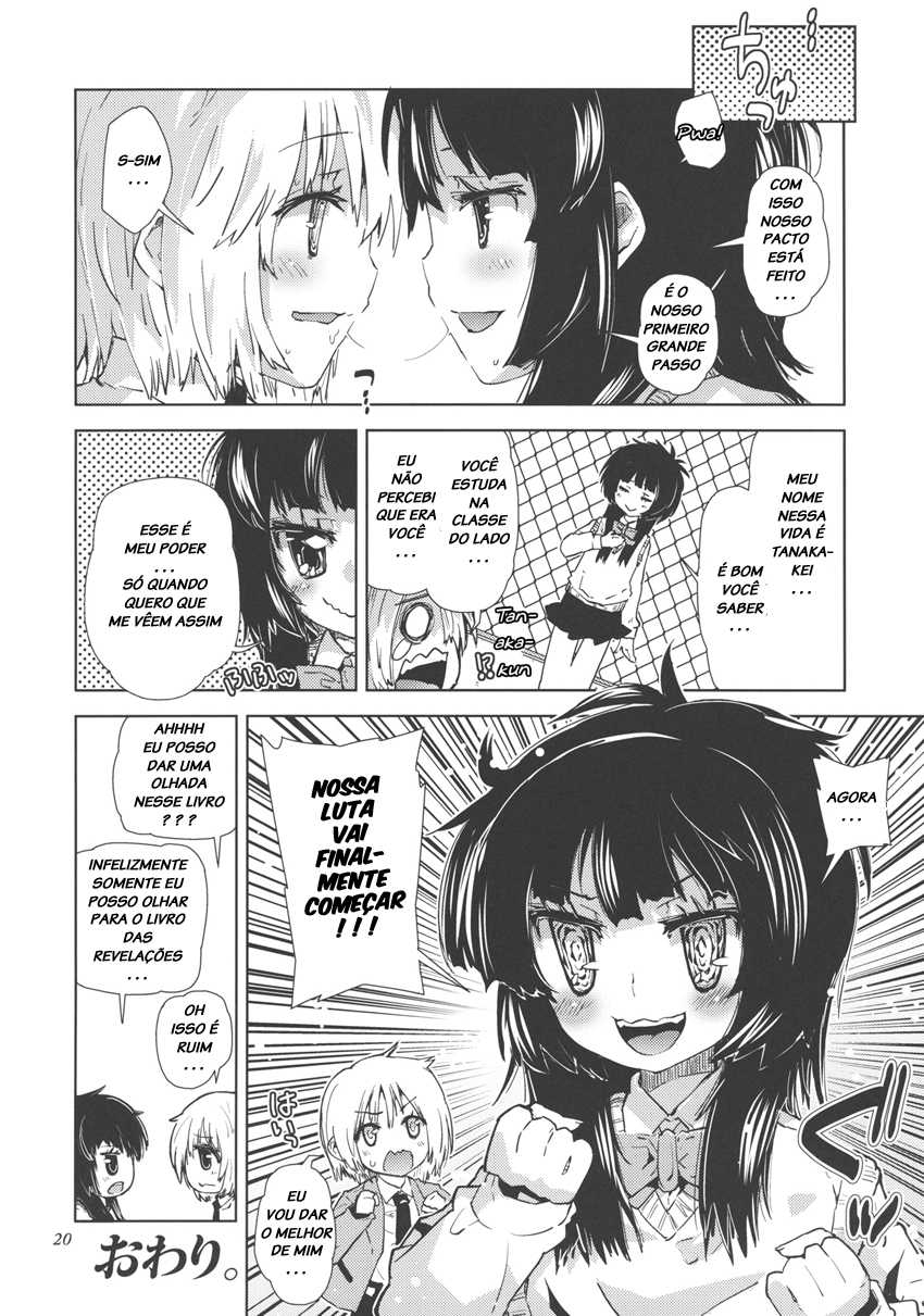 (Futaket 6) [Kabuttari Kaburanakattari (Seihoukei)] Sekai ga Dou toka Icchau Otokonoko wa Denpa Kawaii. [Portuguese-BR] [LIANEF] - Page 20