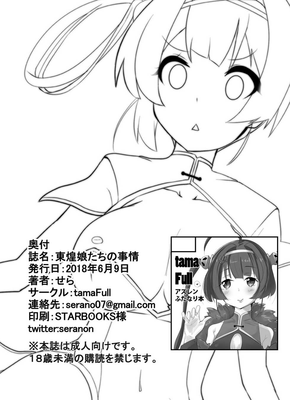 [tamaFull (Sella)] Dong Huang Musume-tachi no Jijou (Azur Lane) [Digital] - Page 25