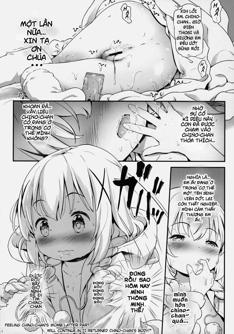 (C92) [Argyle check, Wanton Land Kumiai (Komamemaru)] Toro Musume 13 Chino-chan Hajimemashita!! (Gochuumon wa Usagi desu ka?) [Vietnamese Tiếng Việt] [Demon Victory Team] - Page 15
