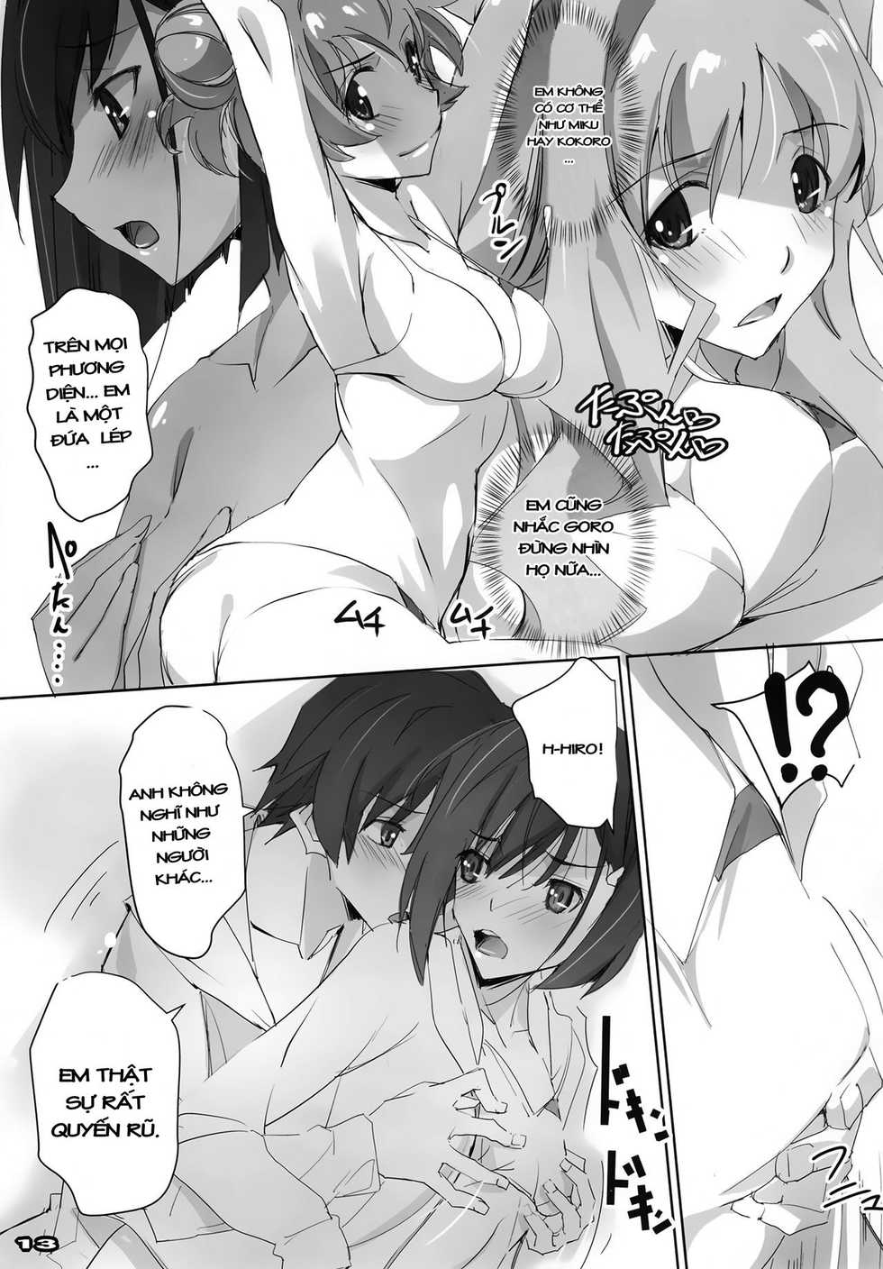 (COMIC1☆13) [RYU-SEKI-DO (Nagare Hyo-go)] Strawberry Condensed Milk (DARLING in the FRANXX) [Vietnamese Tiếng Việt] [Rebelliones] - Page 12