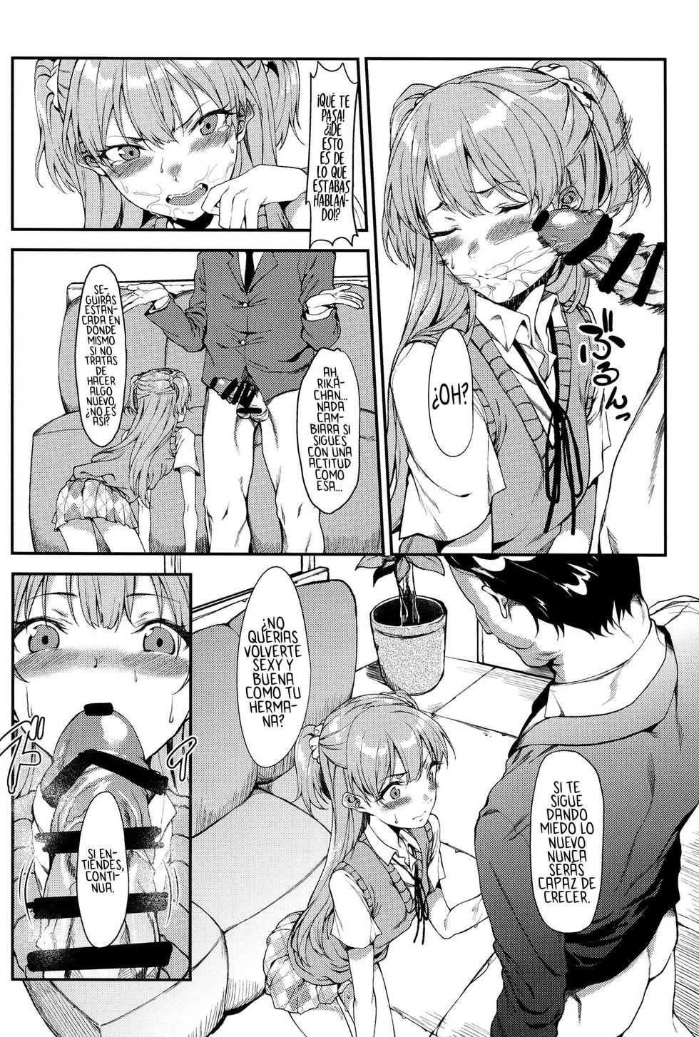 (C89) [FLAT (Yukyu Ponzu)] Rika, Otona ni Shiteageyou | Rika, vamos a hacerte una adulta (THE iDOLM@STER CINDERELLA GIRLS) [Spanish] [UH12] - Page 9