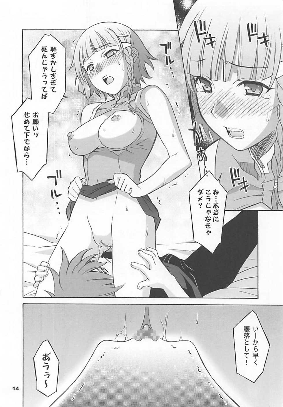 (C68) [Wagamama Dou (Syowmaru, NIO)] HAGATAMA III (Super Robot Taisen) - Page 13